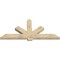 Ekena Millwork Kennewick Rough Sawn Timber Gable Bracket, Douglas Fir, 72"W x 33"H x 4"D x 6"F, 11/12 Pitch GBW072X33X0406KEN00RDF - alternate 3